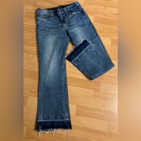 GAP Mid Rise Universal Baby Boot Jeans Size 10 Short (30 S)- Excellent Condition - Picture 6 of 10